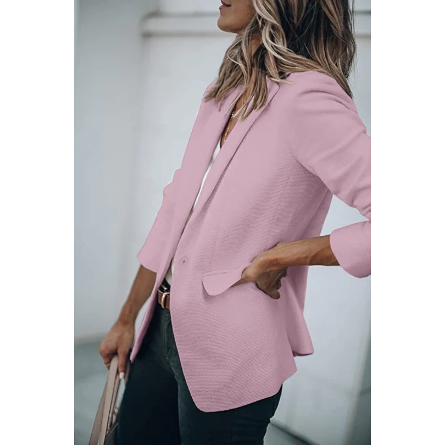 Stylish Women's Blazer with Practical Pockets | Ideal for Casual Days