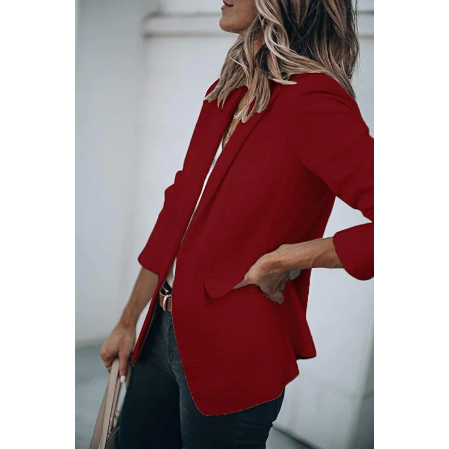 Stylish Women's Blazer with Practical Pockets | Ideal for Casual Days
