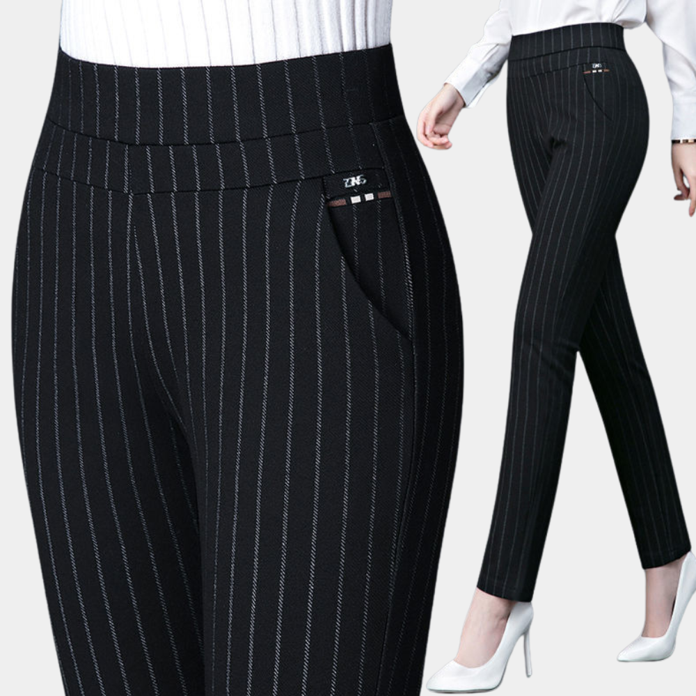 Women’s High-Waisted Slim Fit Stretch Pants