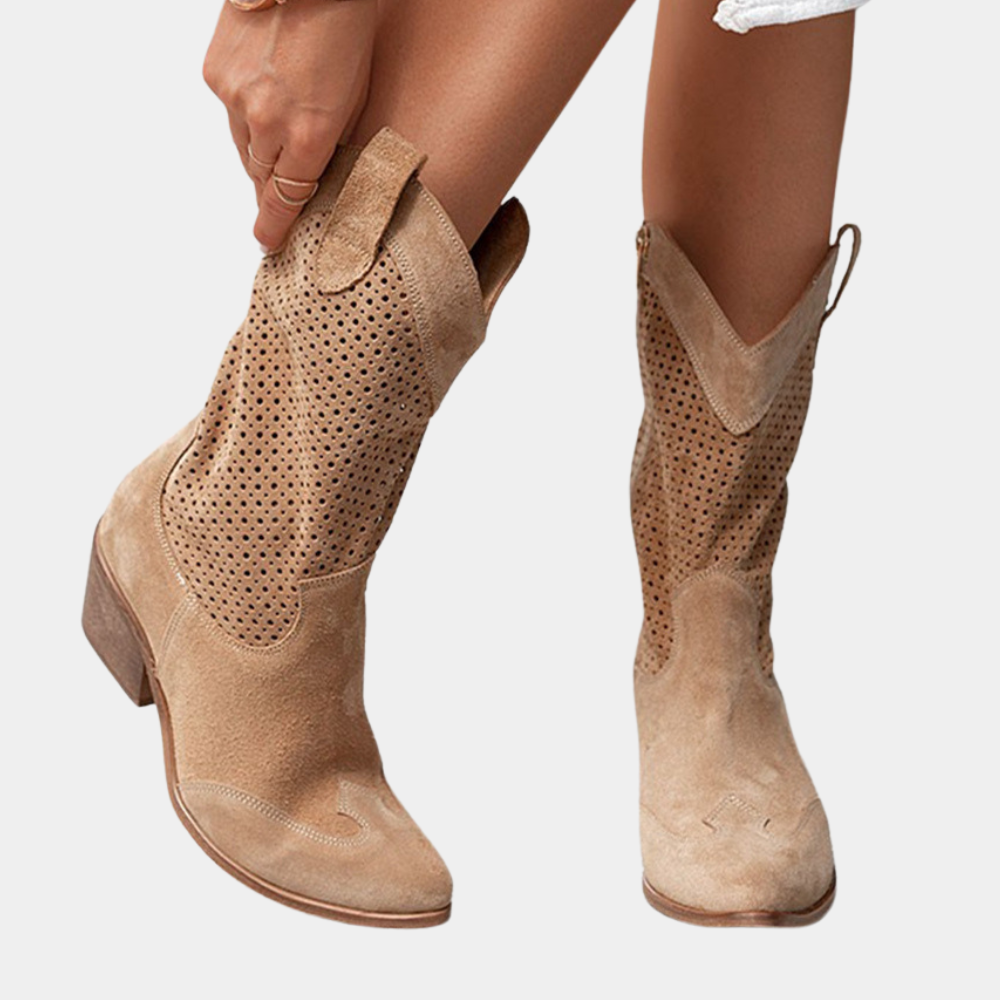 Stylish Cowboy Style Boots for Women – Comfortable & Trendy