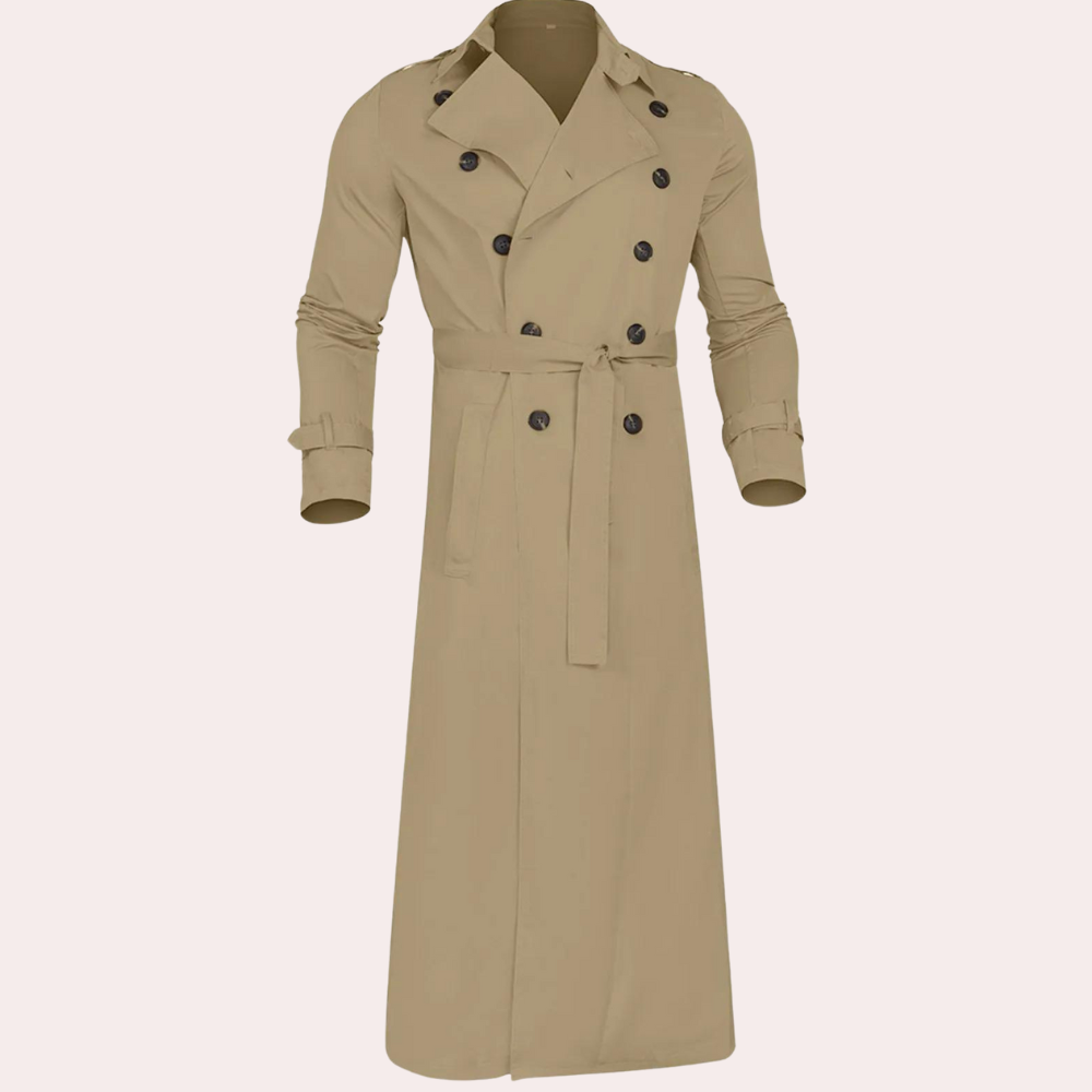 Stylish Waterproof Trench Coat for Men