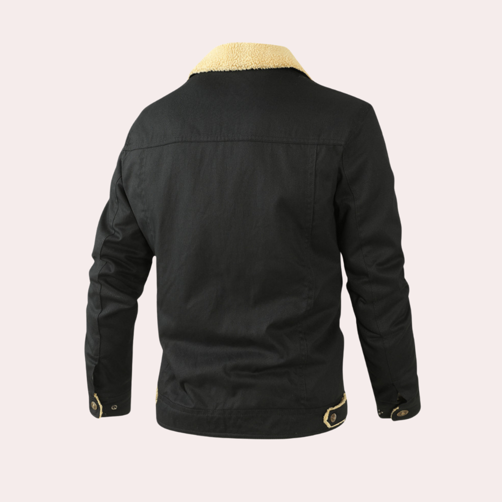 Stylish Vintage Bomber Jacket for Men - Ideal for Spring and Summer