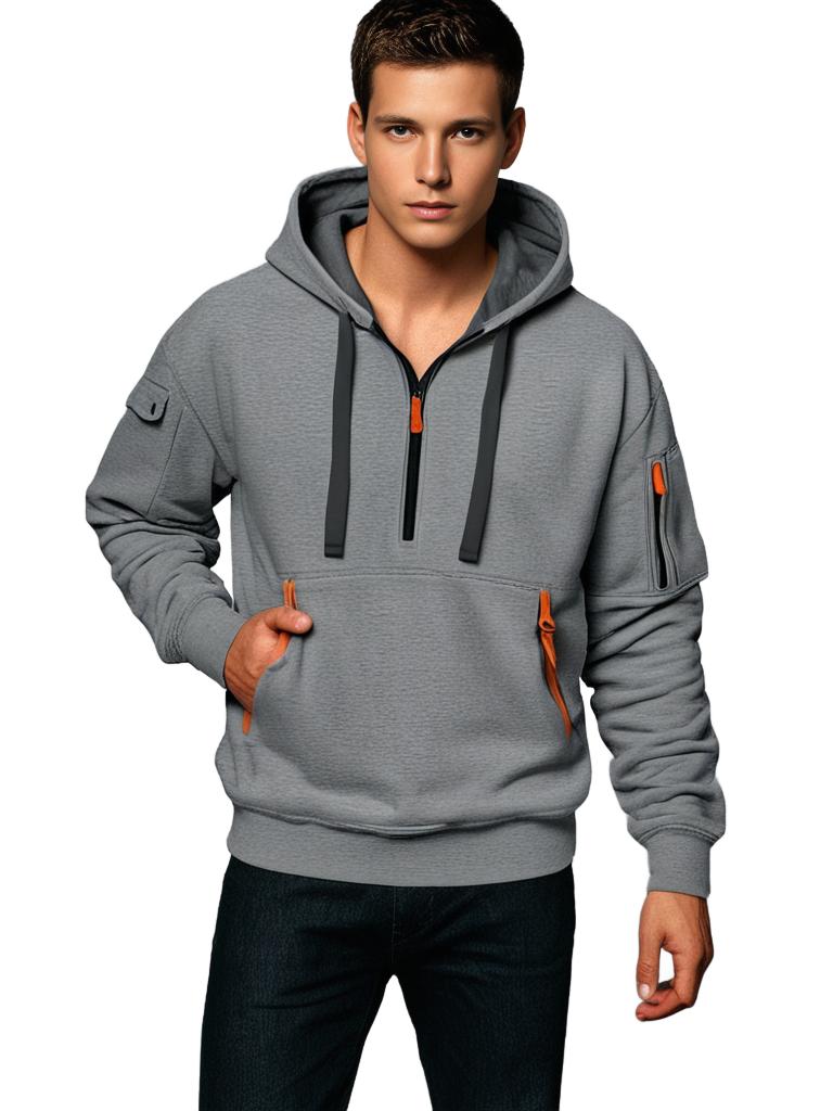 Stylish Men's Hoodie for Comfortable Summer