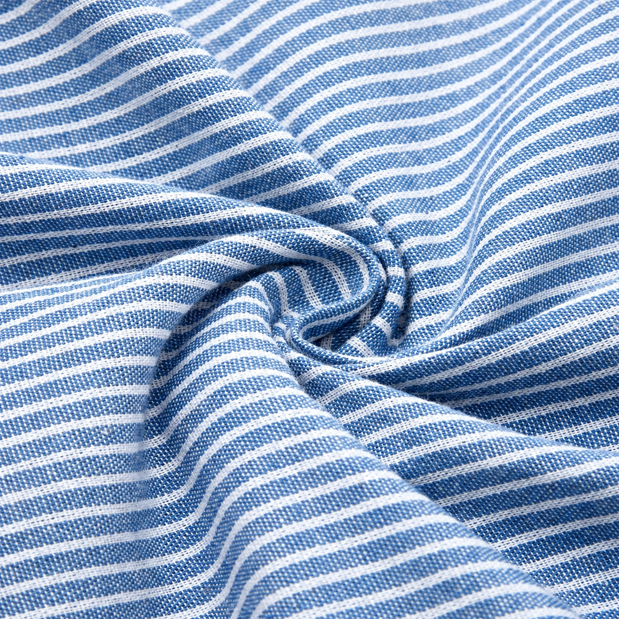 Women’s Casual Striped Midi Dress with Pockets