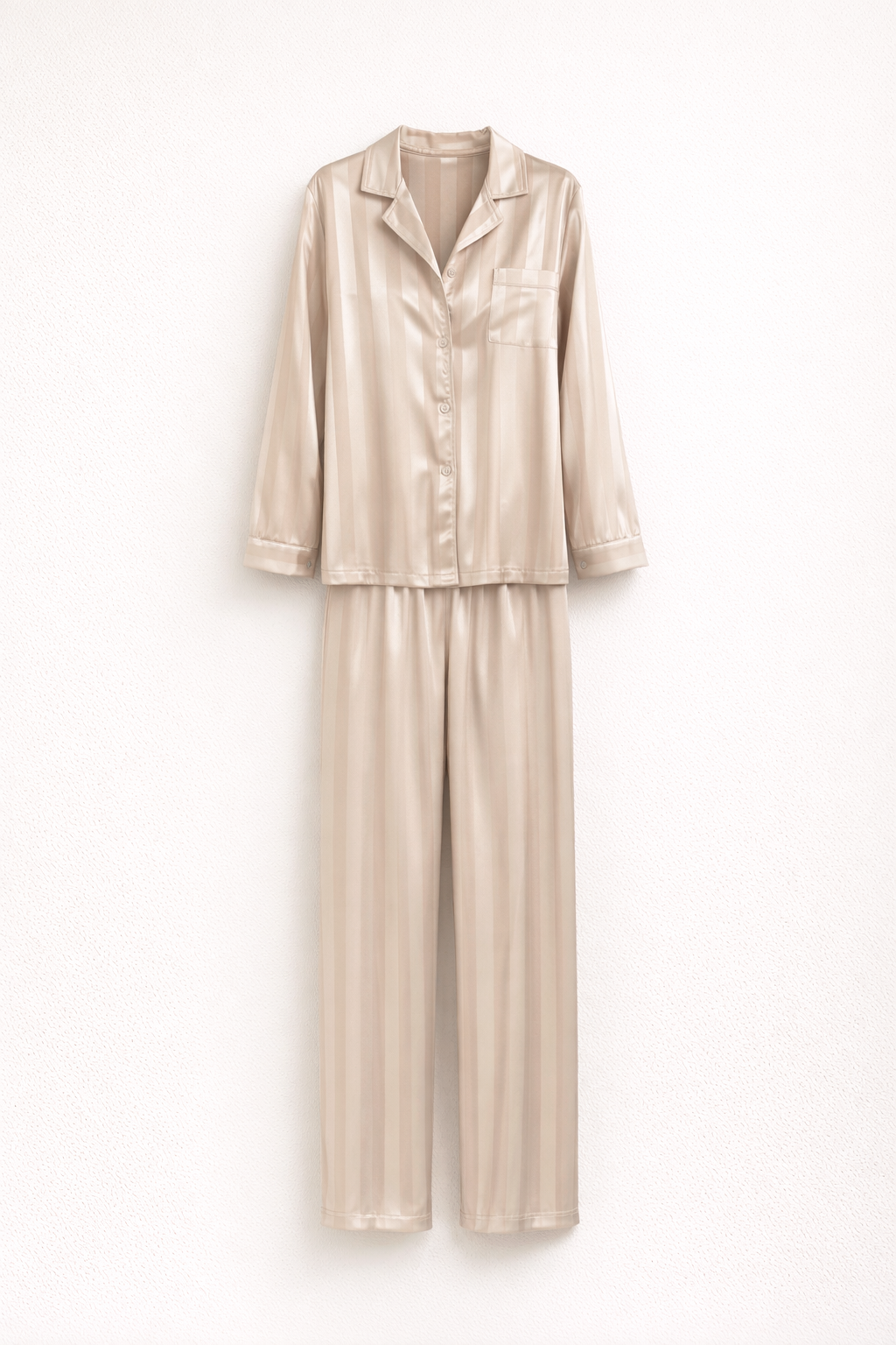 Women’s Satin Pajama Sleepwear Lounge Set