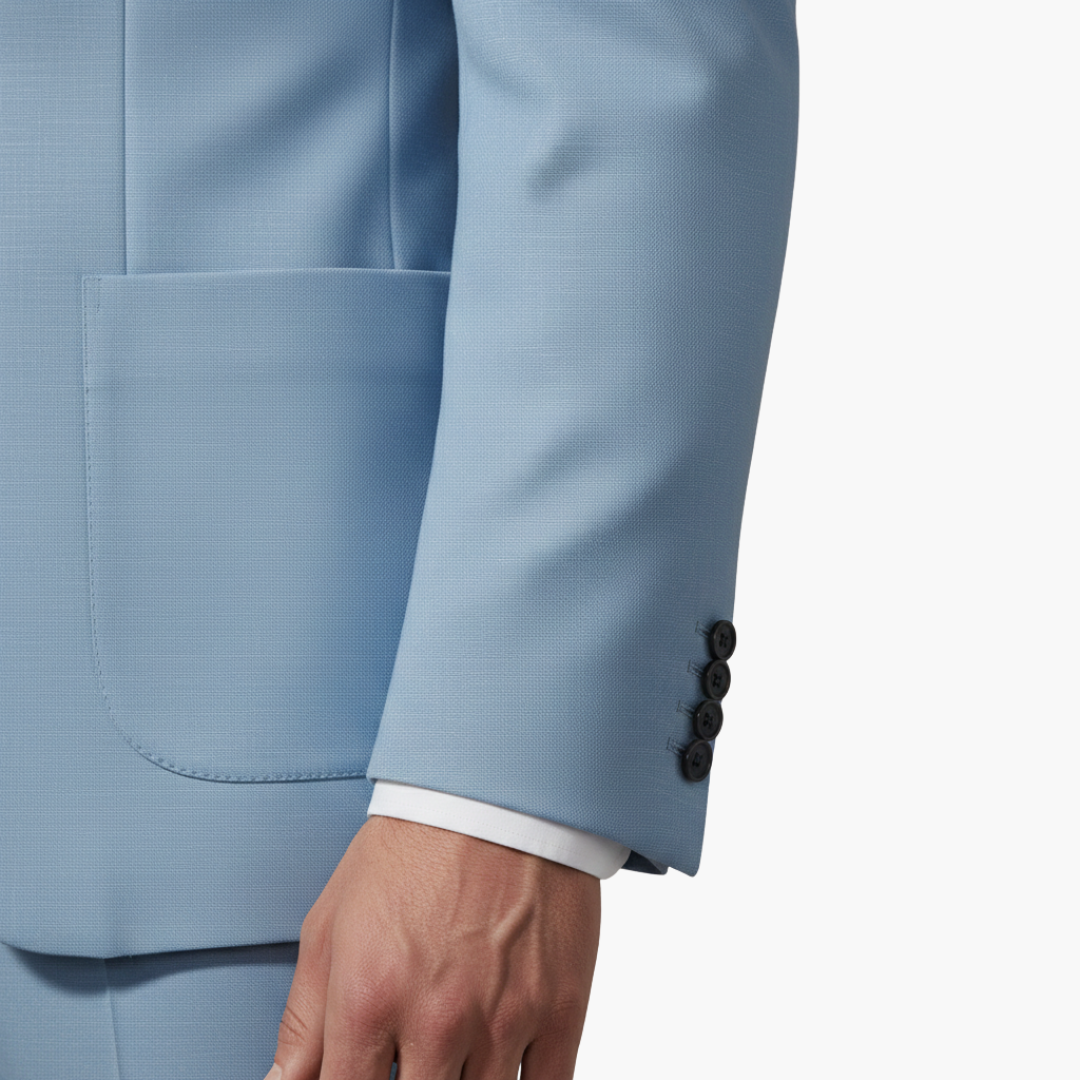 Slim Fit Two-Piece Suit Peak Lapel