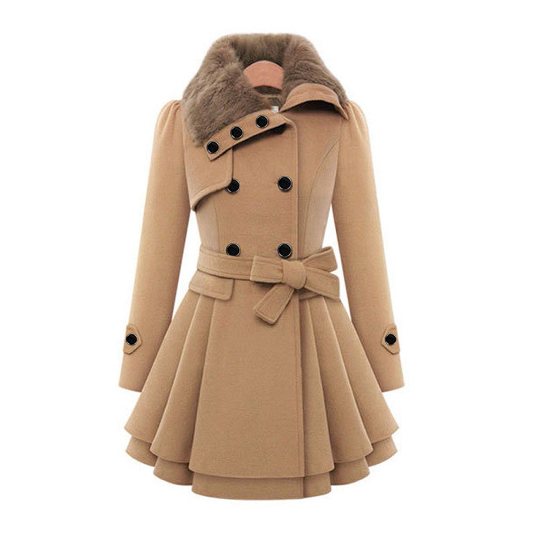 Stylish Long Women's Winter Coat - Warm and Comfortable