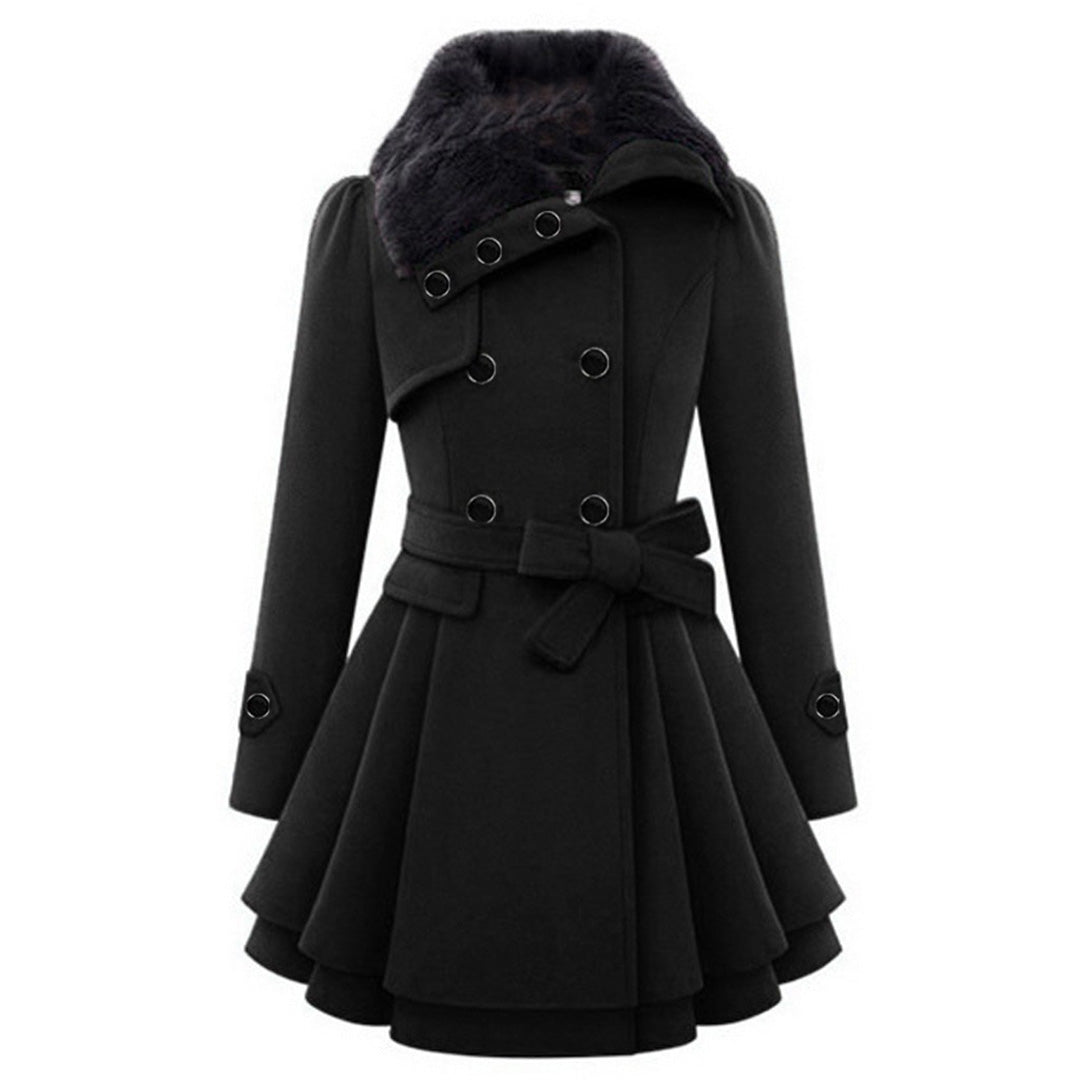 Stylish Long Women's Winter Coat - Warm and Comfortable