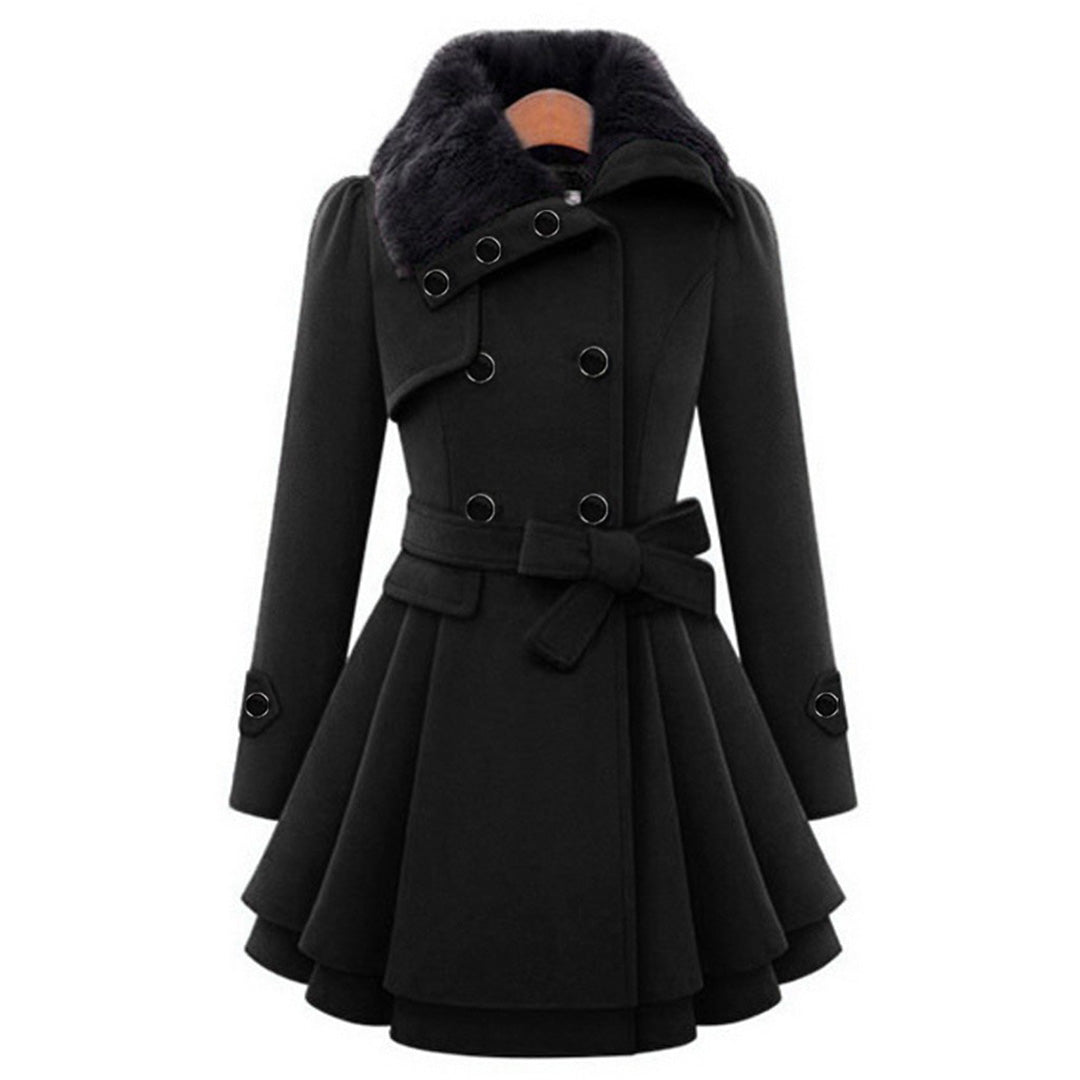 Stylish Long Women's Winter Coat - Warm and Comfortable