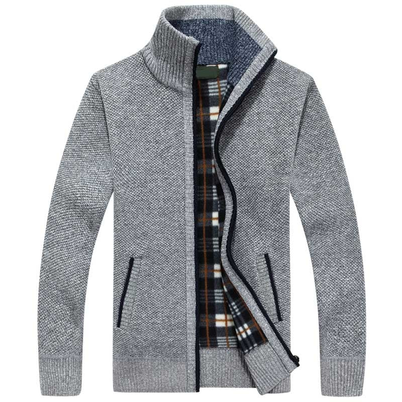 Stylish men's vest with high collar
