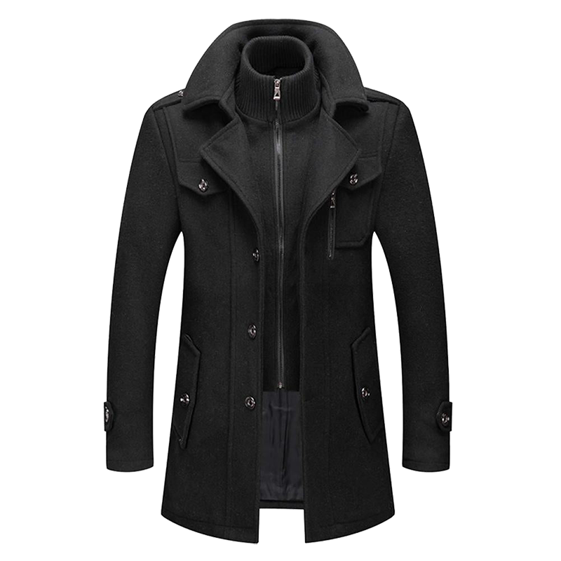 Stylish Men's Coat with Luxury Finish