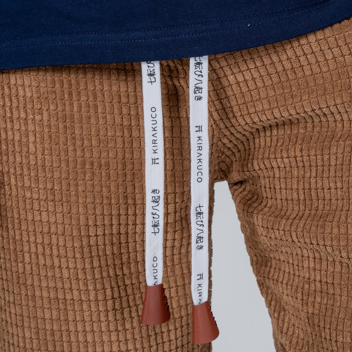 Men's Corduroy Pants with Drawstring