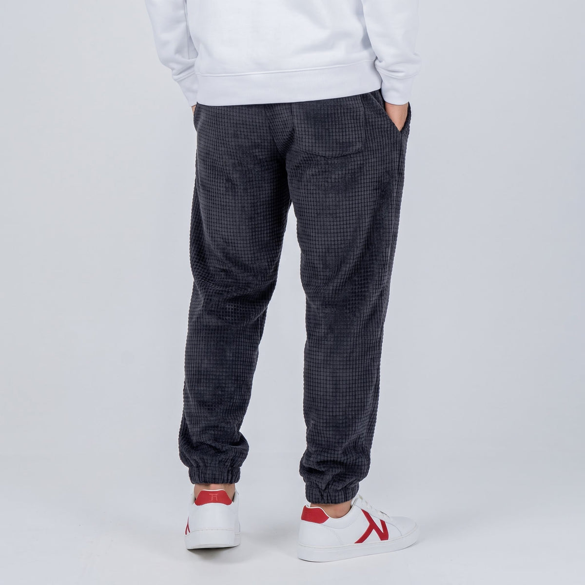Men's Corduroy Pants with Drawstring