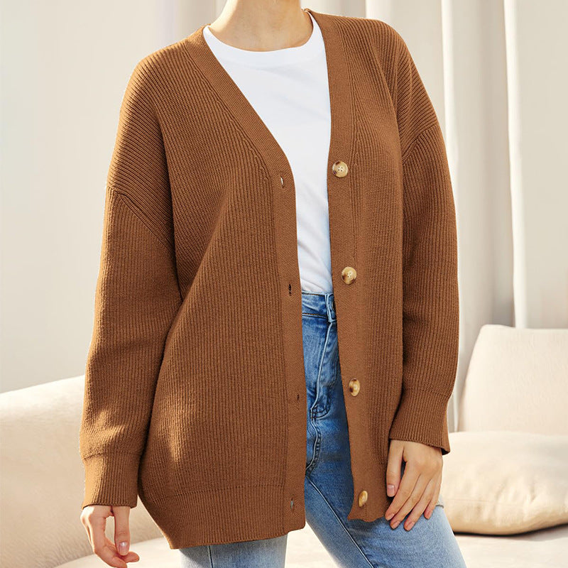 Stylish Women's Cardigan with Button Closure | Comfortable