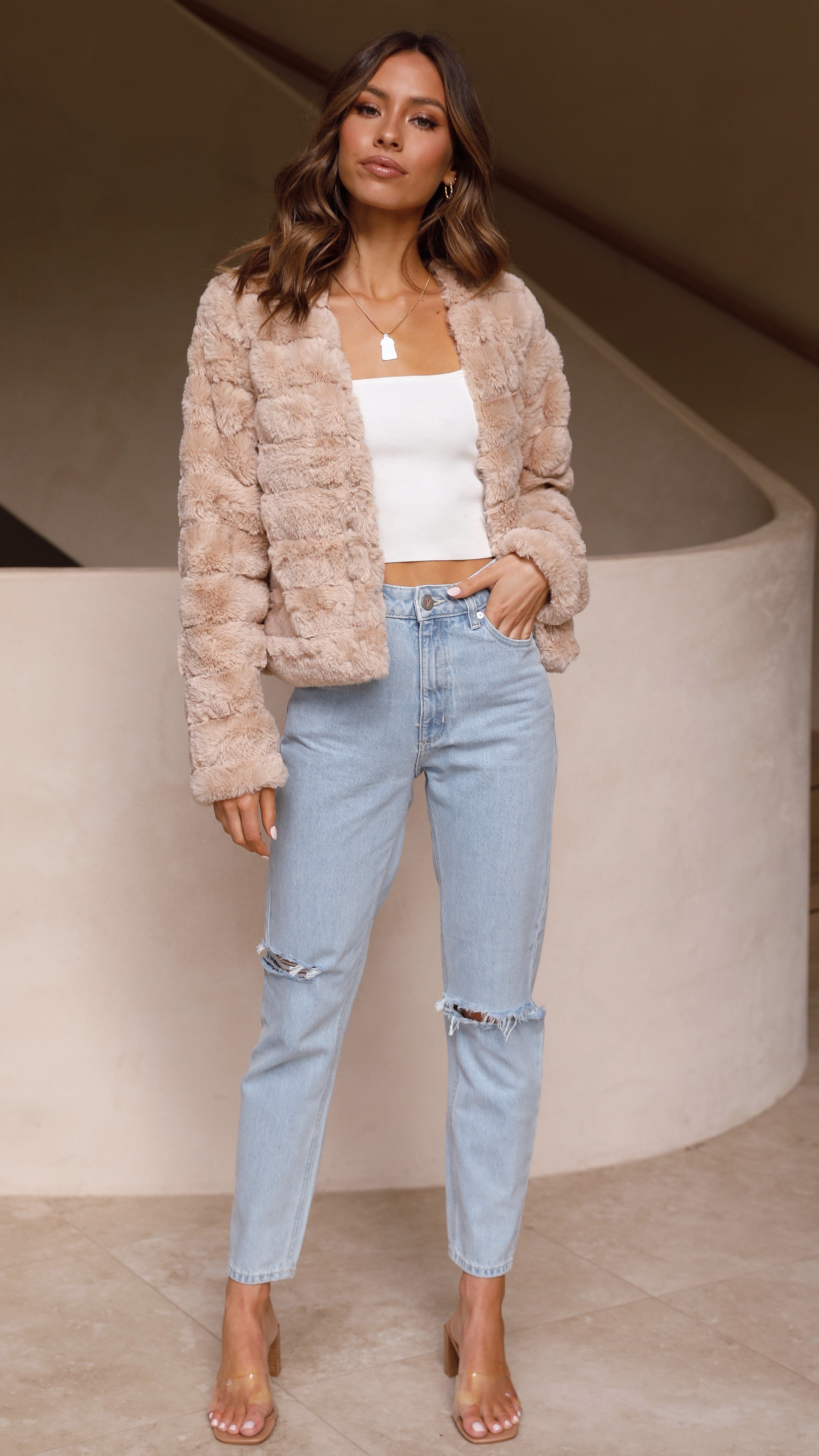 Stylish Luxury Women's Crop Jacket