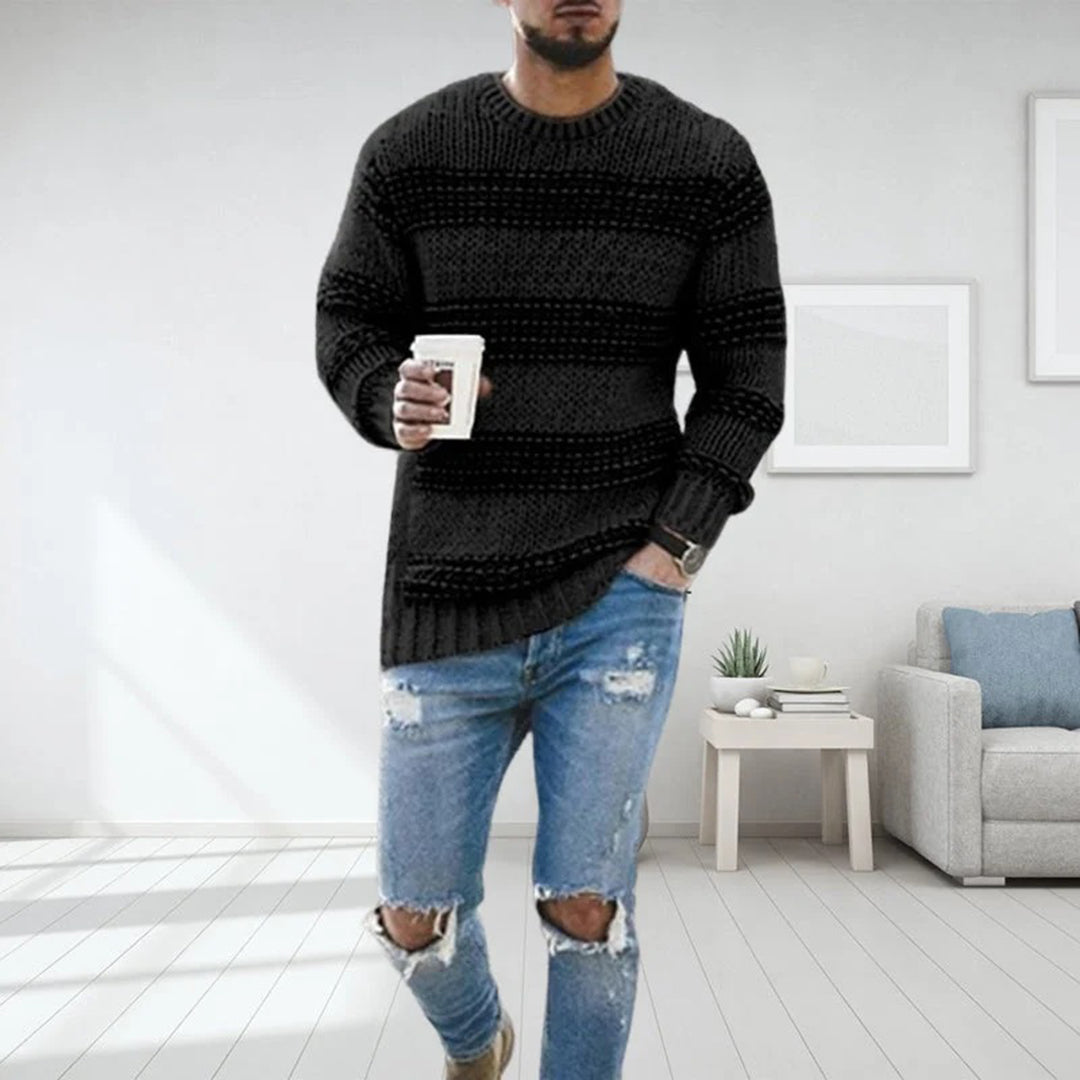 Stylish Chunky Knit Norwegian Summer Top for Men