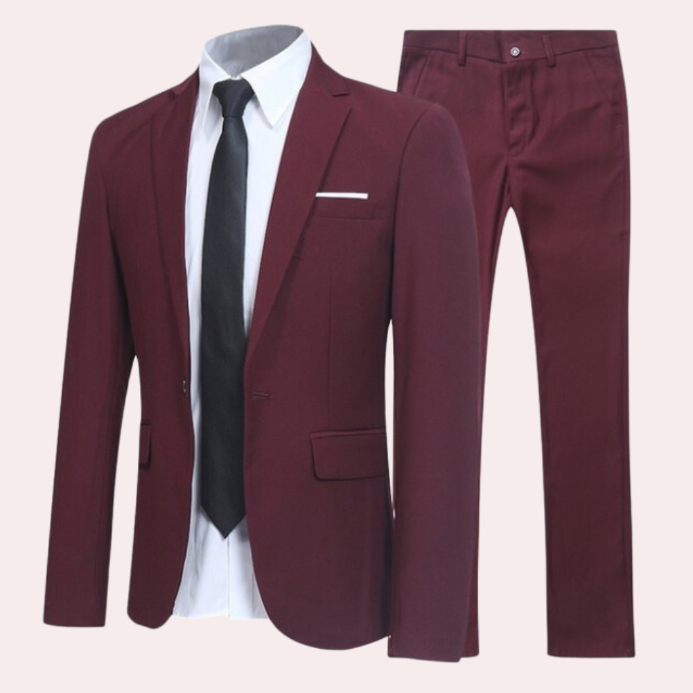 Stylish Lightweight Men's Summer Suit