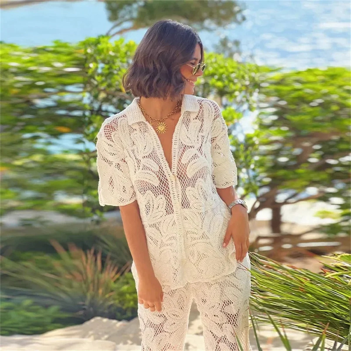 Elegant Lace Serenity Set