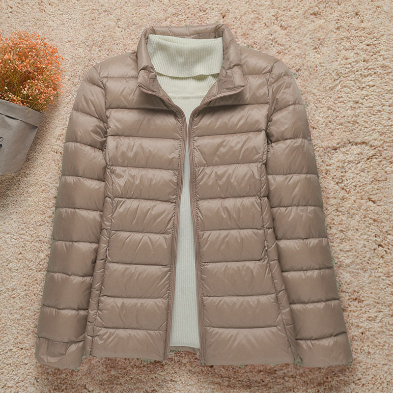 Women's Lightweight Hooded Puffer Jacket