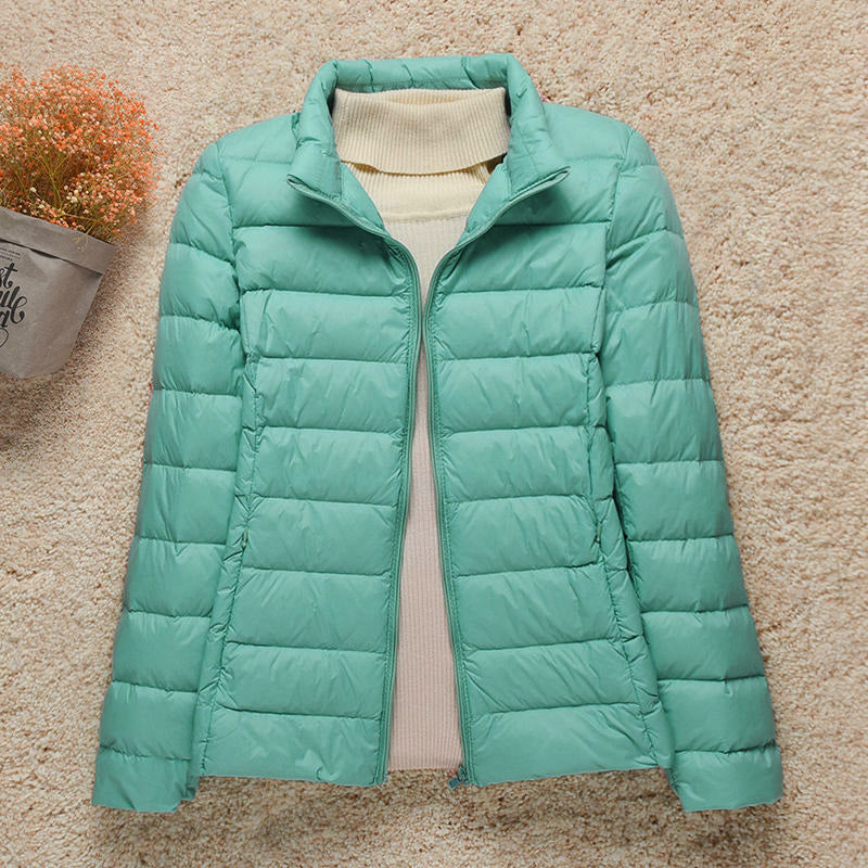Women's Lightweight Hooded Puffer Jacket