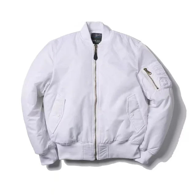 Stylish MA-1 Bomber Jacket with Classic Design
