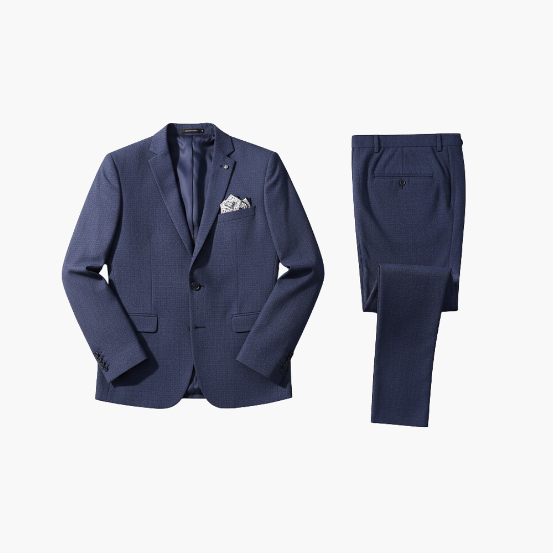 Men’s Slim Fit Modern Formal Blazer and Trousers Set