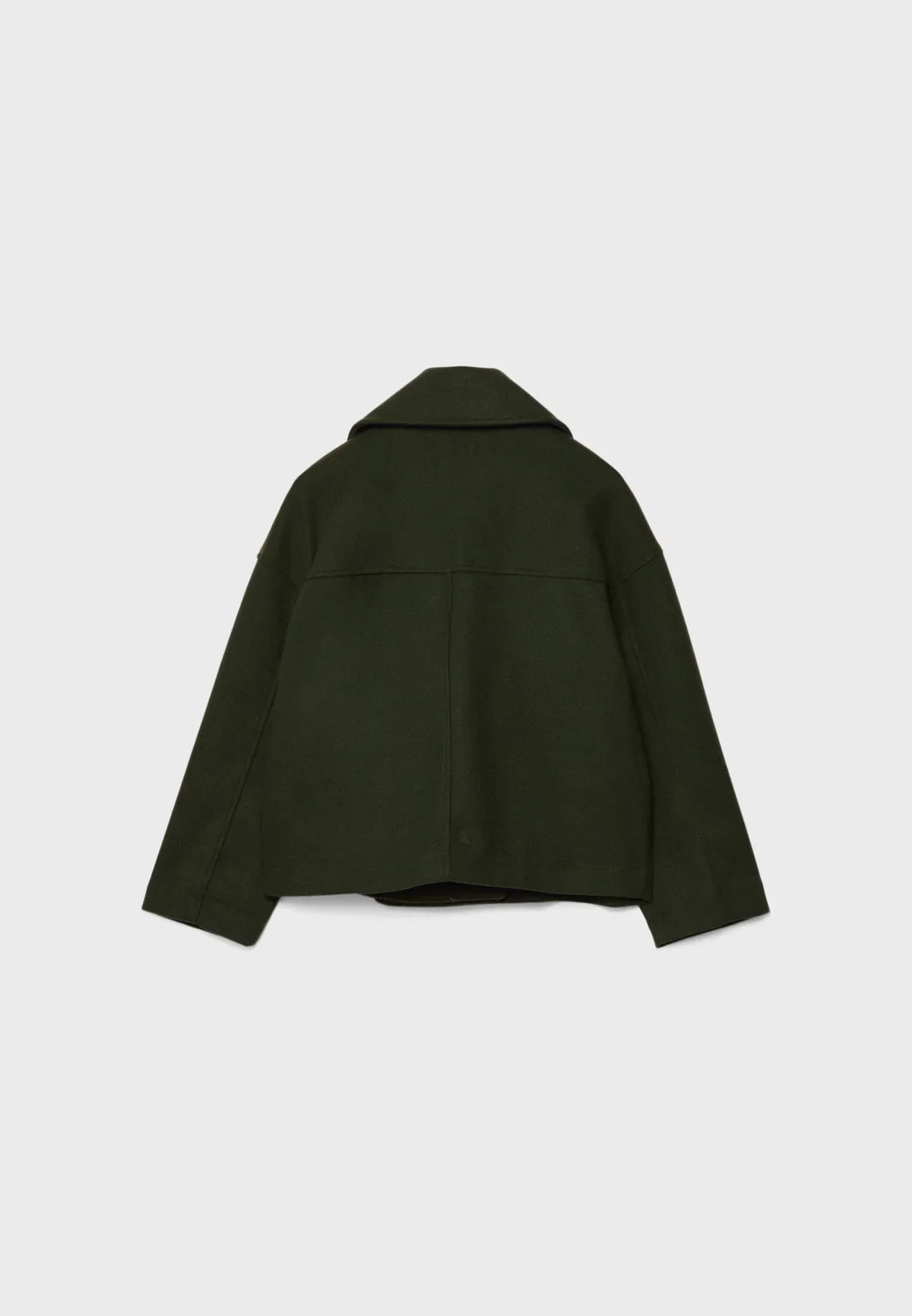 Women's Double-Breasted Cropped Tailored Blazer