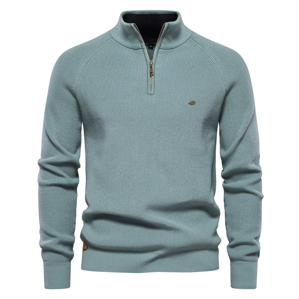 Men's Half-Zip Pullover Sweater