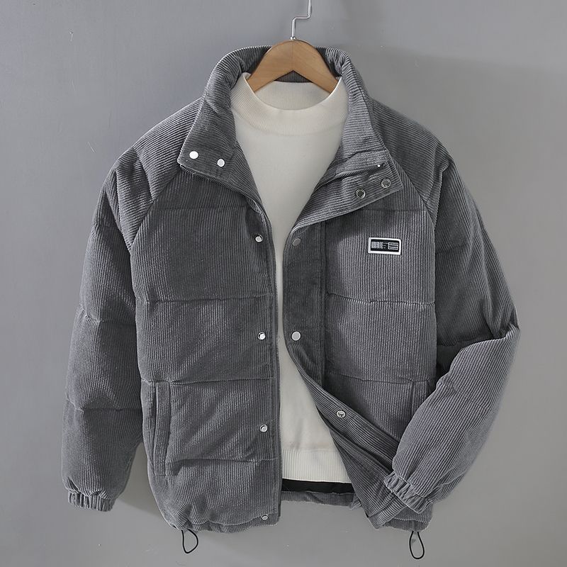 Men's Corduroy Full-Zip Warm Winter Jacket