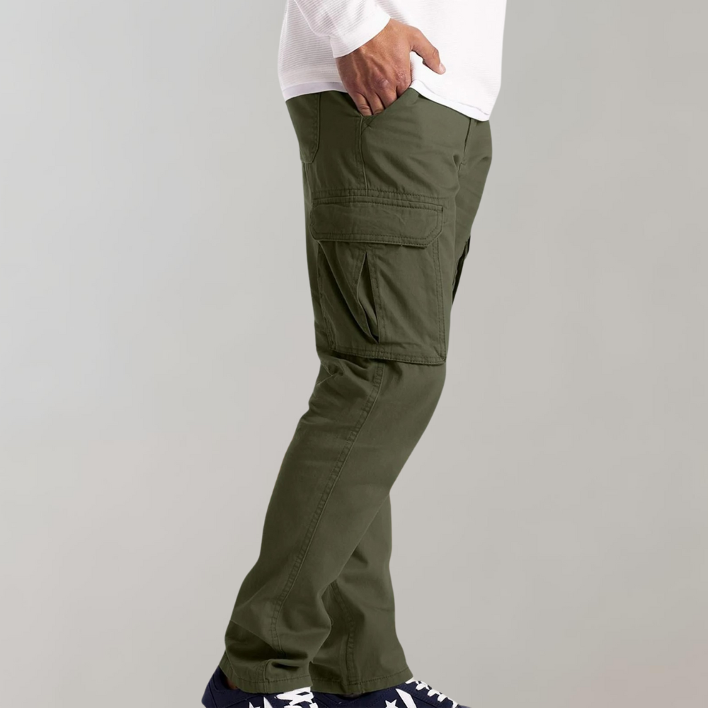 Men’s Slim Fit Tactical Cargo Jogger Pants