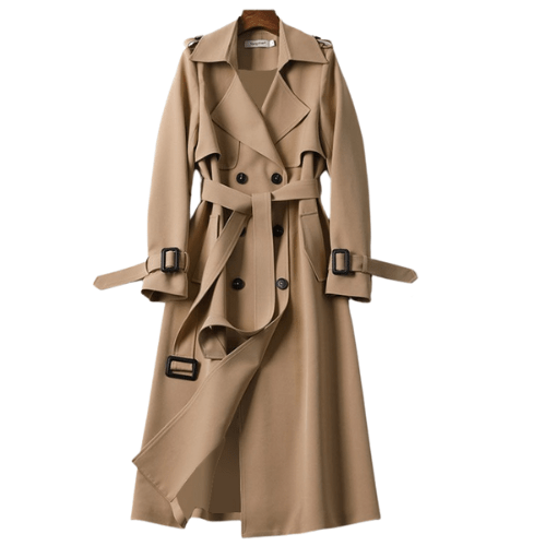 Modern Women's Trench Coat with Timeless Vintage Style