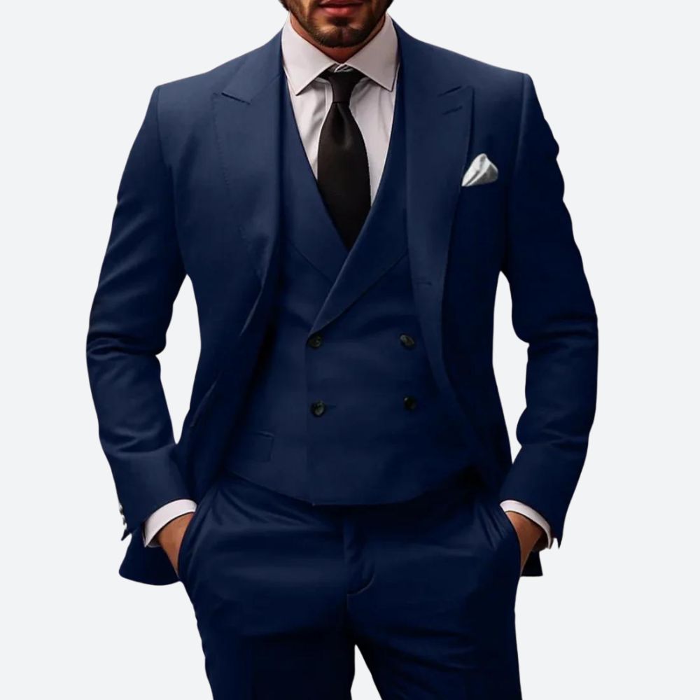 Elegant men's suit for formal occasions