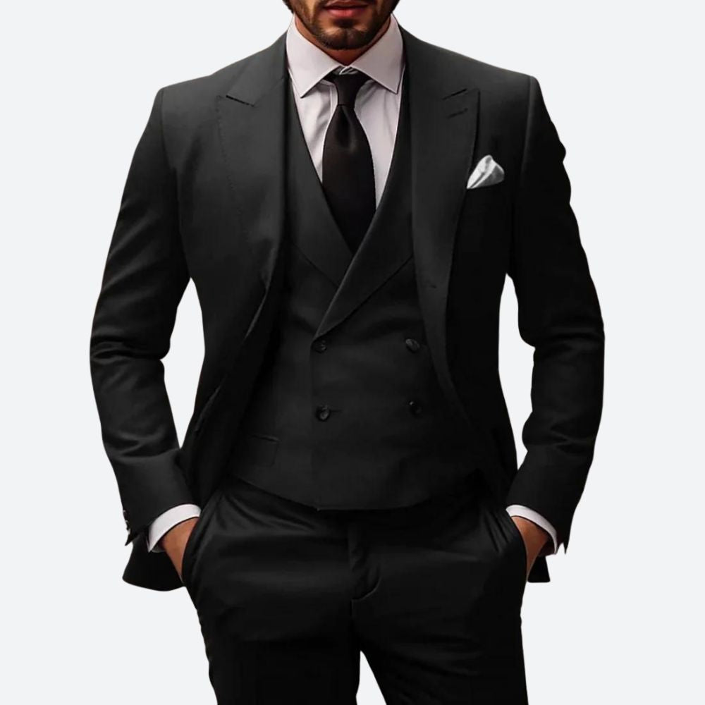 Elegant men's suit for formal occasions