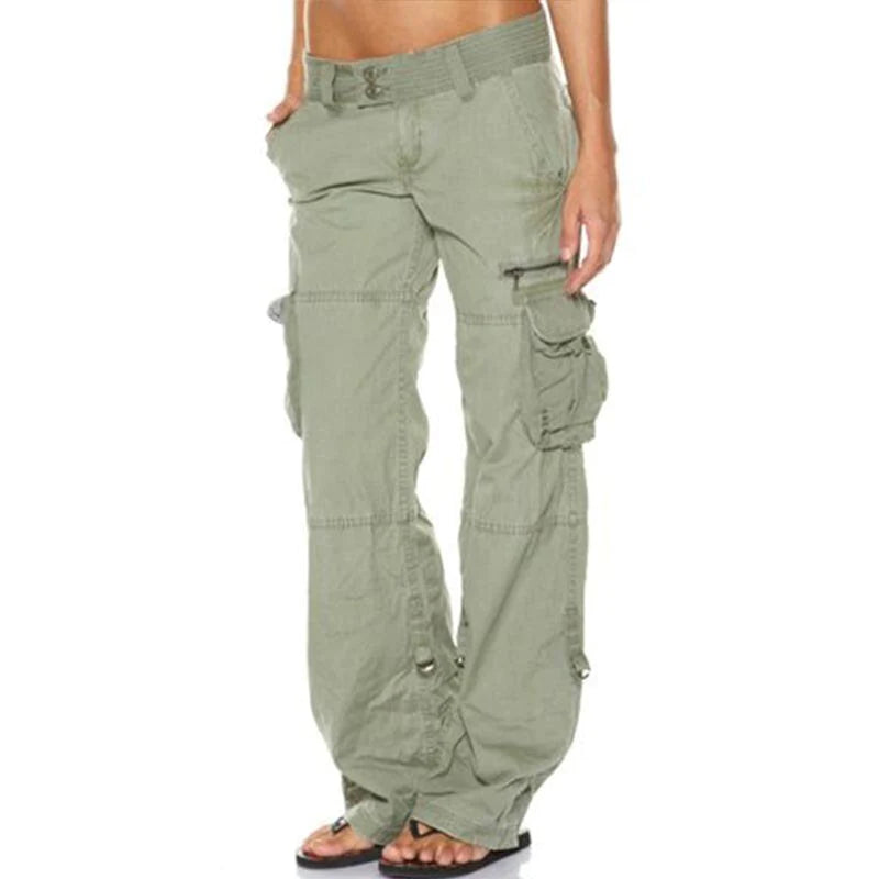Summer Lightweight Women's Cargo Pants with Practical Pockets
