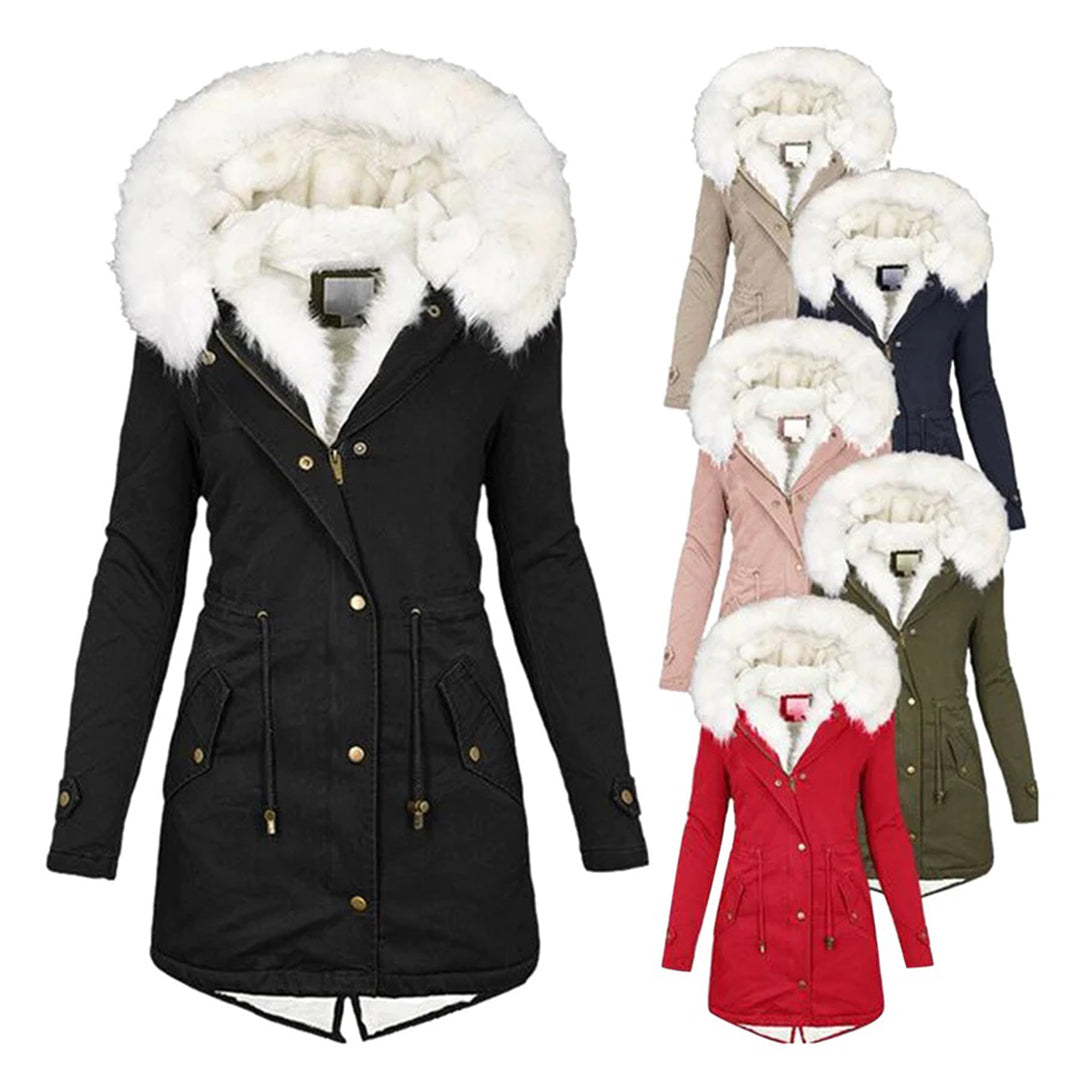 Mirjam | Stylish Long Women's Winter Coat with Warm Lining