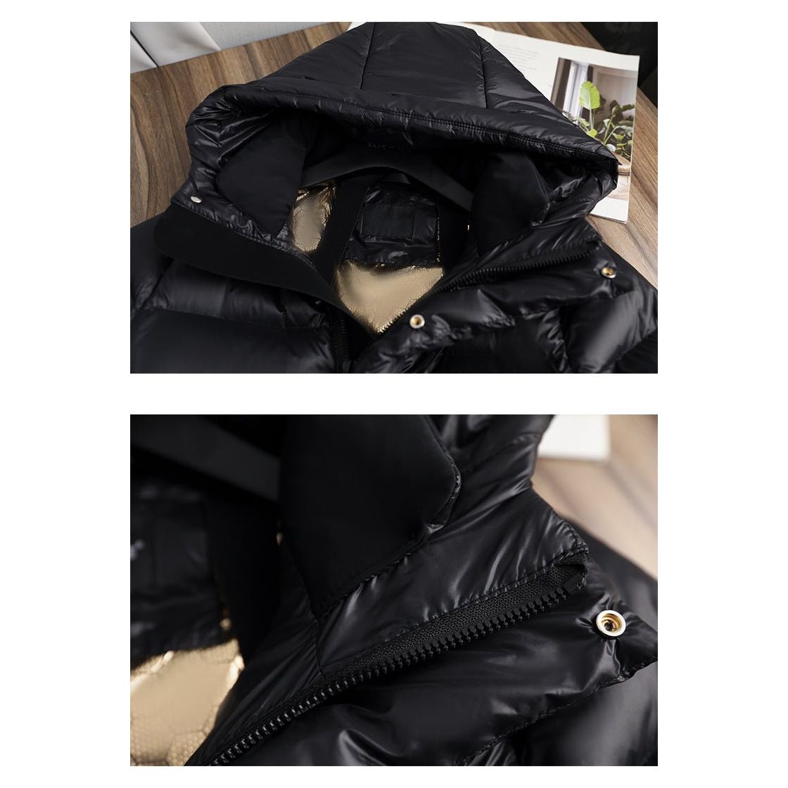 Women's Hooded Long Down Puffer Coat