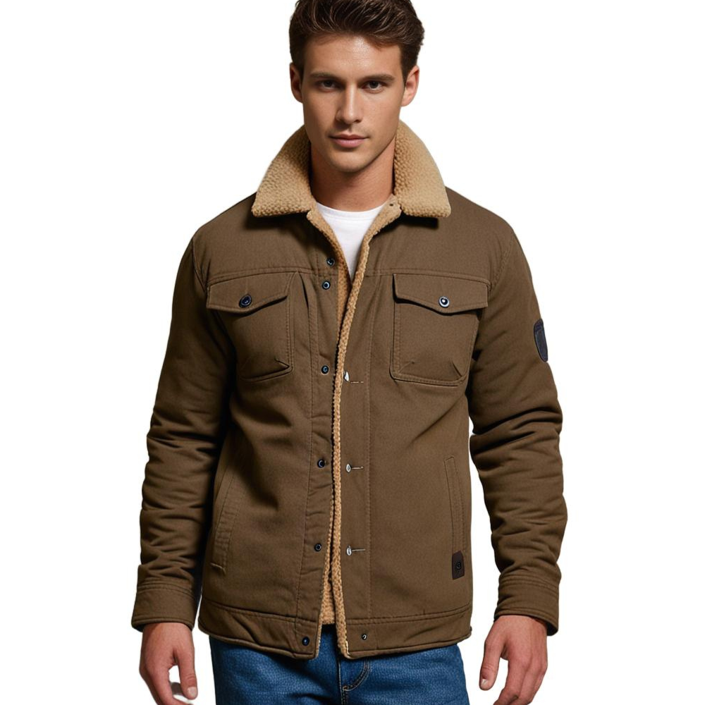 Stylish Vintage Bomber Jacket for Men - Ideal for Spring and Summer
