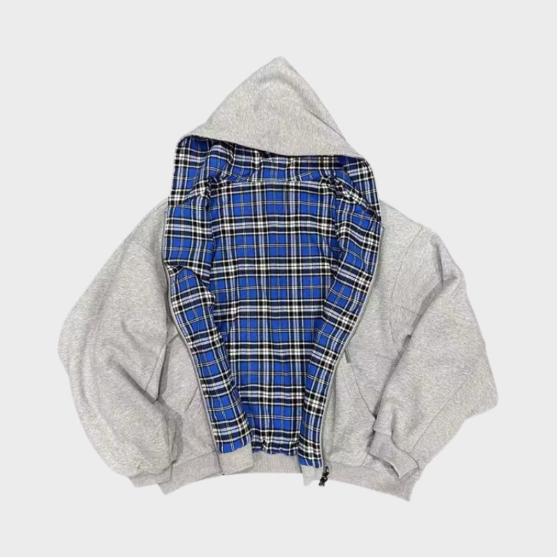 Women's Reversible Oversized Hoodie Sweatshirt