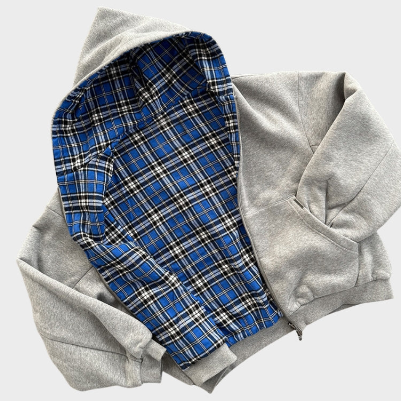 Women's Reversible Oversized Hoodie Sweatshirt