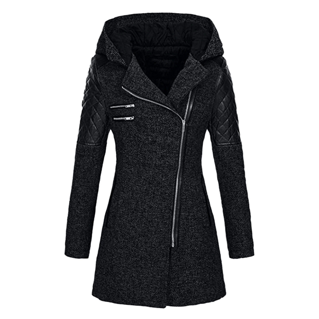 Stylish Long Women's Winter Coat with Warm Hood