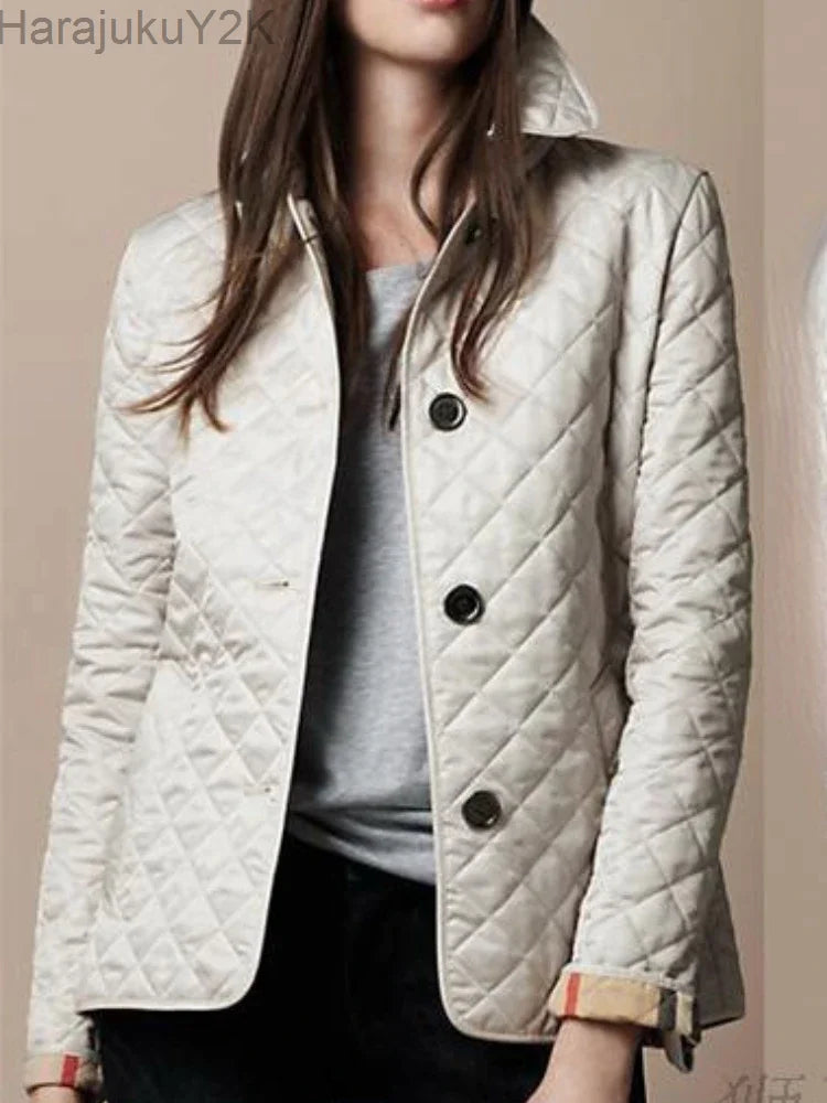 Stylish Quilted Women's Jacket