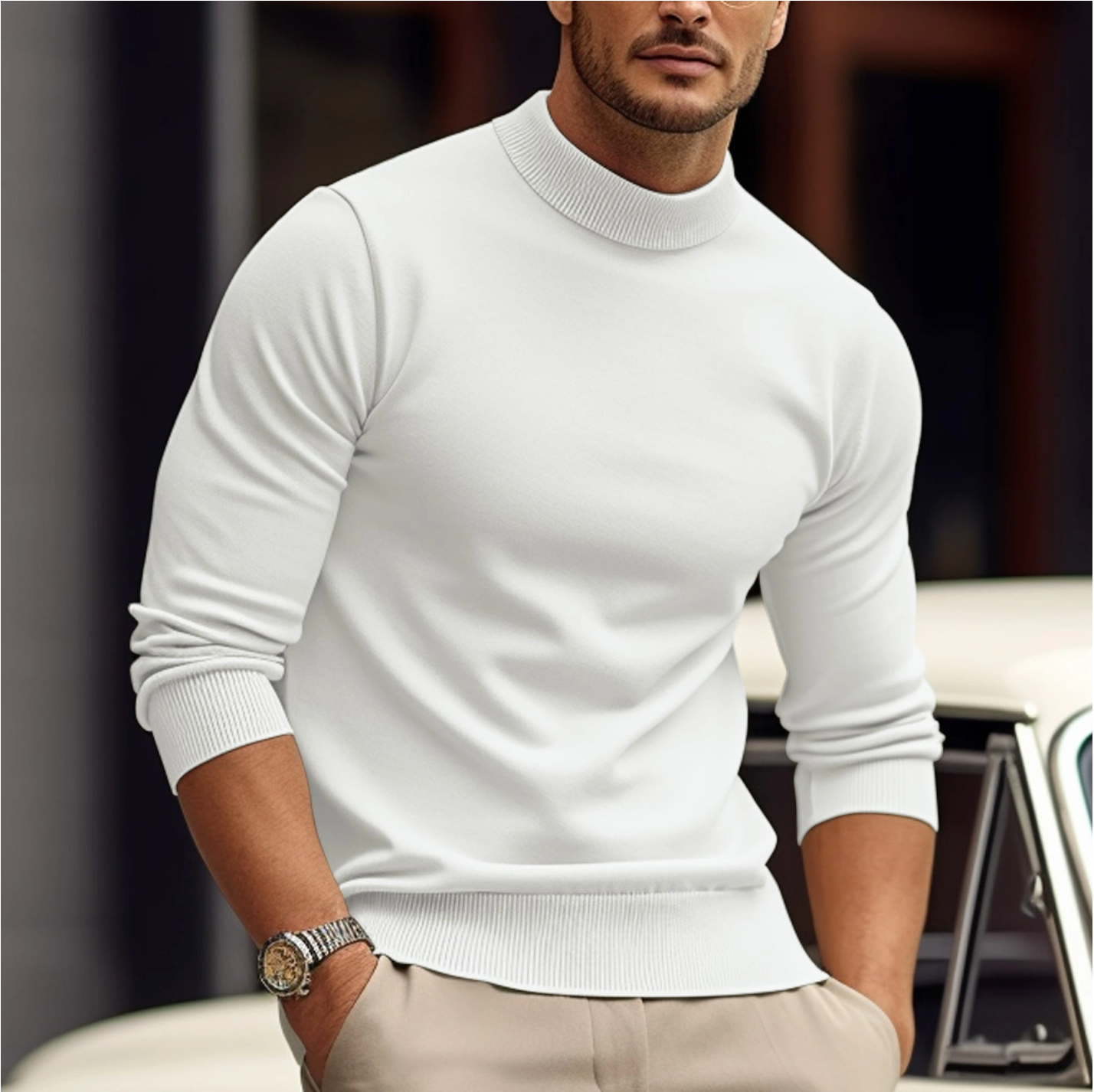 Modern Comfortable Men's Sweater
