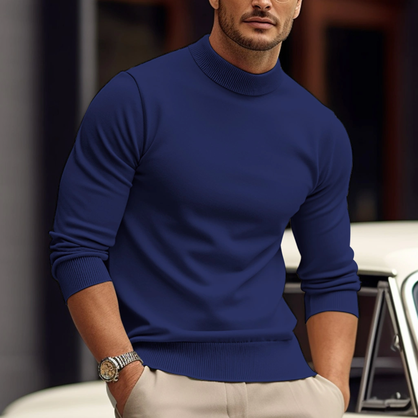 Modern Comfortable Men's Sweater