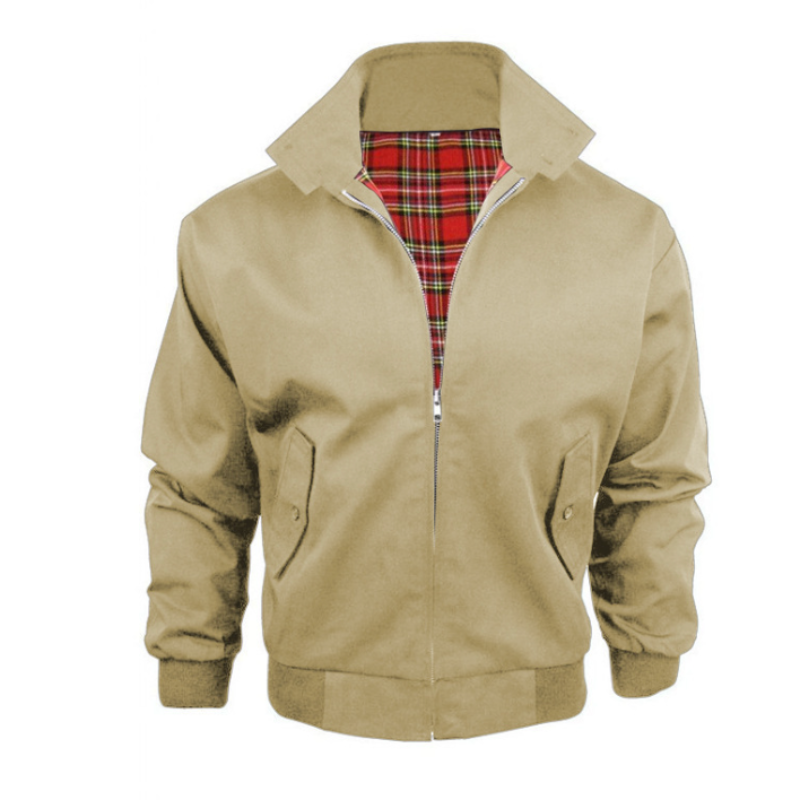 Stylish Men's Harrington Jacket | Comfortable