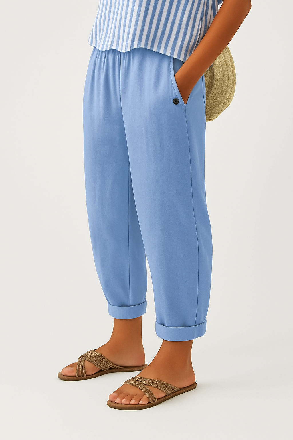 Women’s Relaxed Fit Ankle-Length Pants