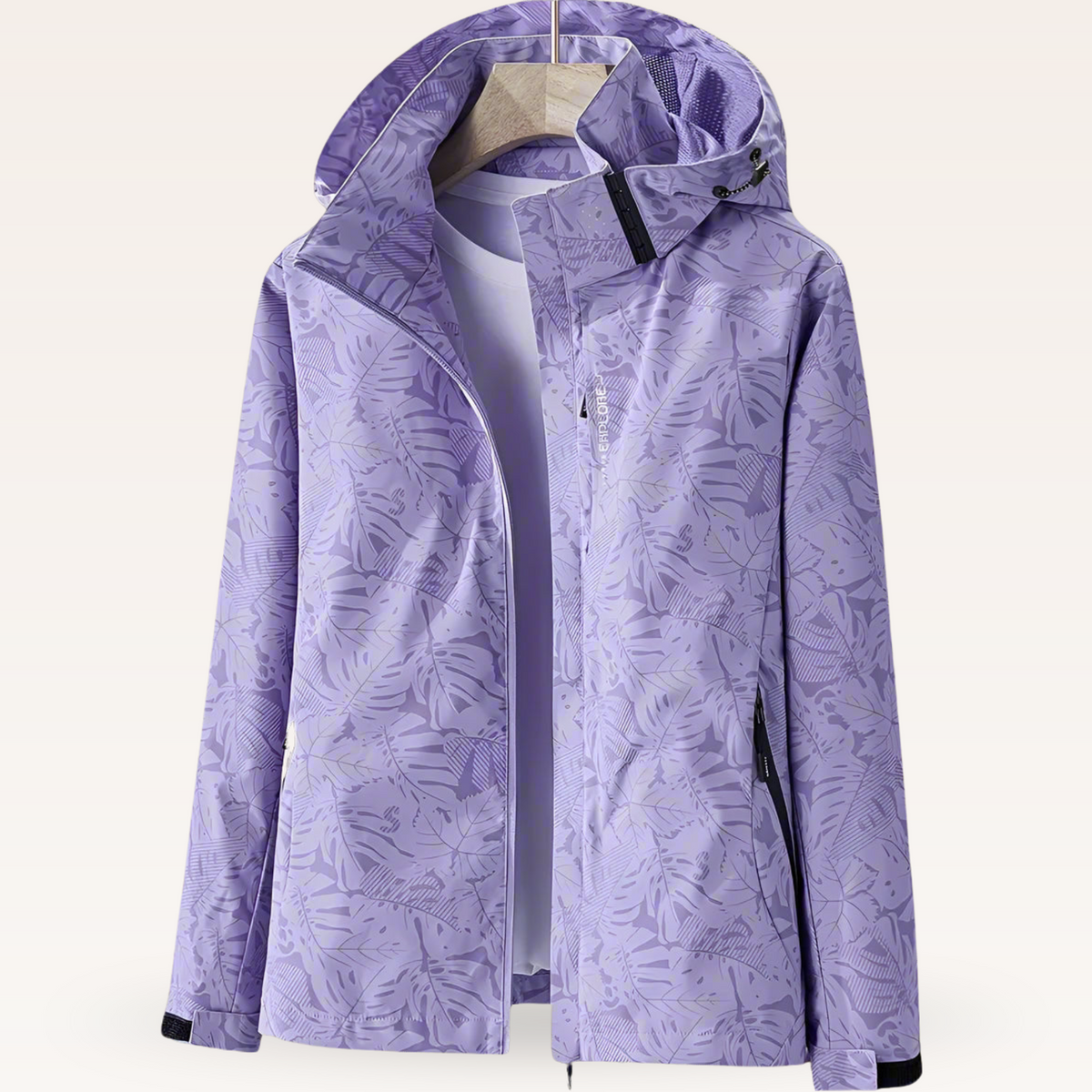 Women's Waterproof Outdoor Windbreaker Parka Jacket