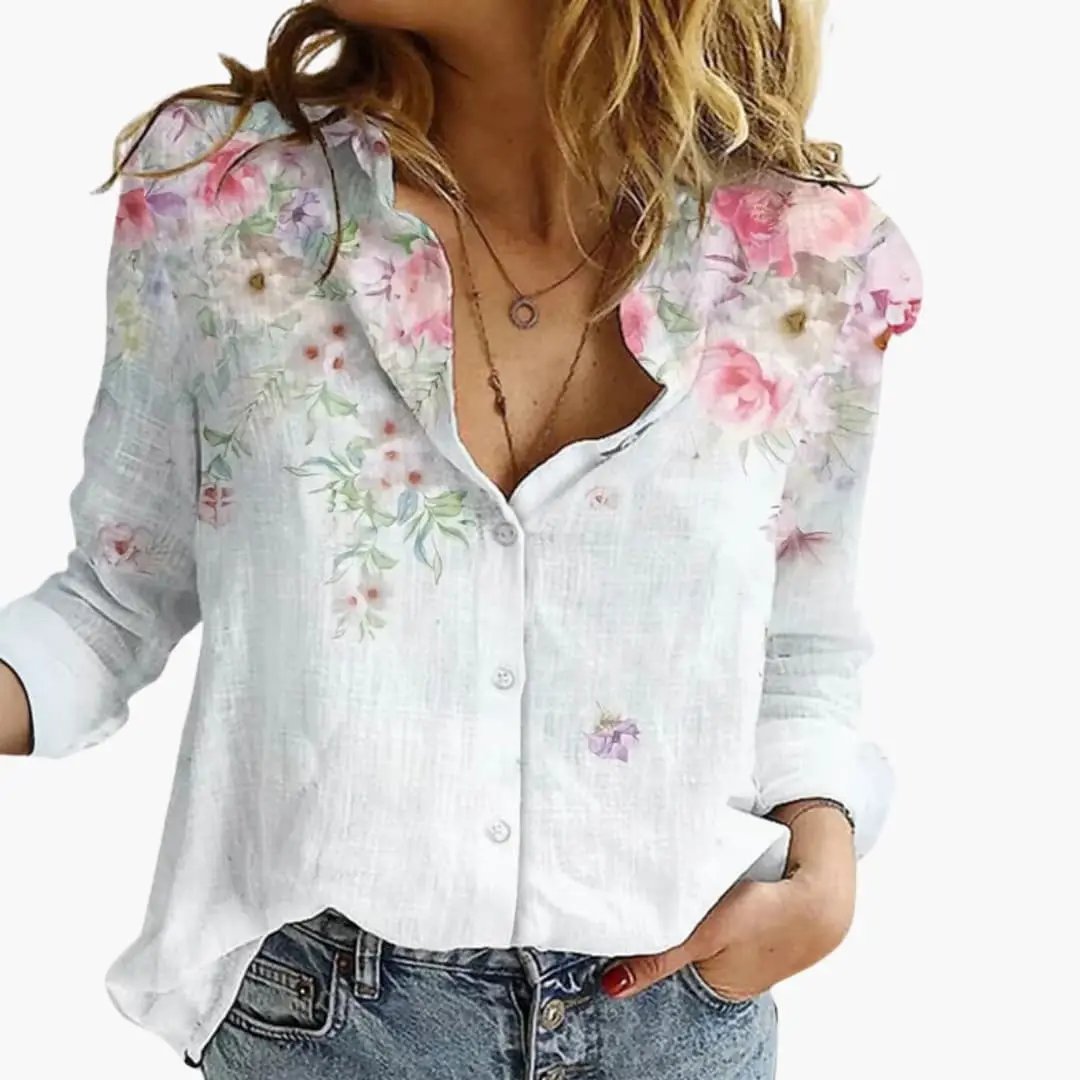 #Color_White Floral