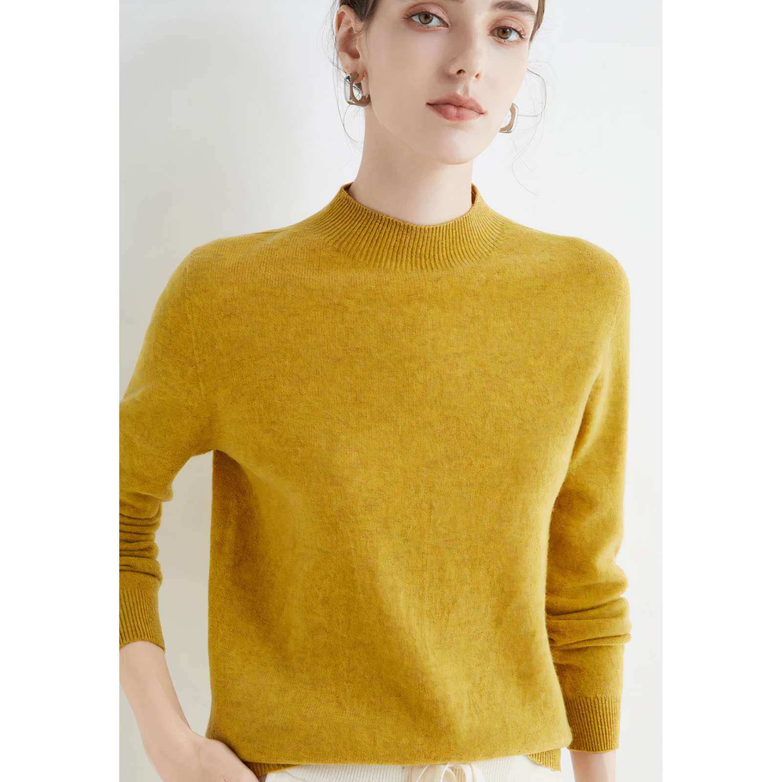 Women's Crew Neck Soft Knit Sweater