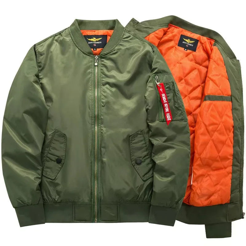 Stylish Luxury Bomber Jacket for Pilots