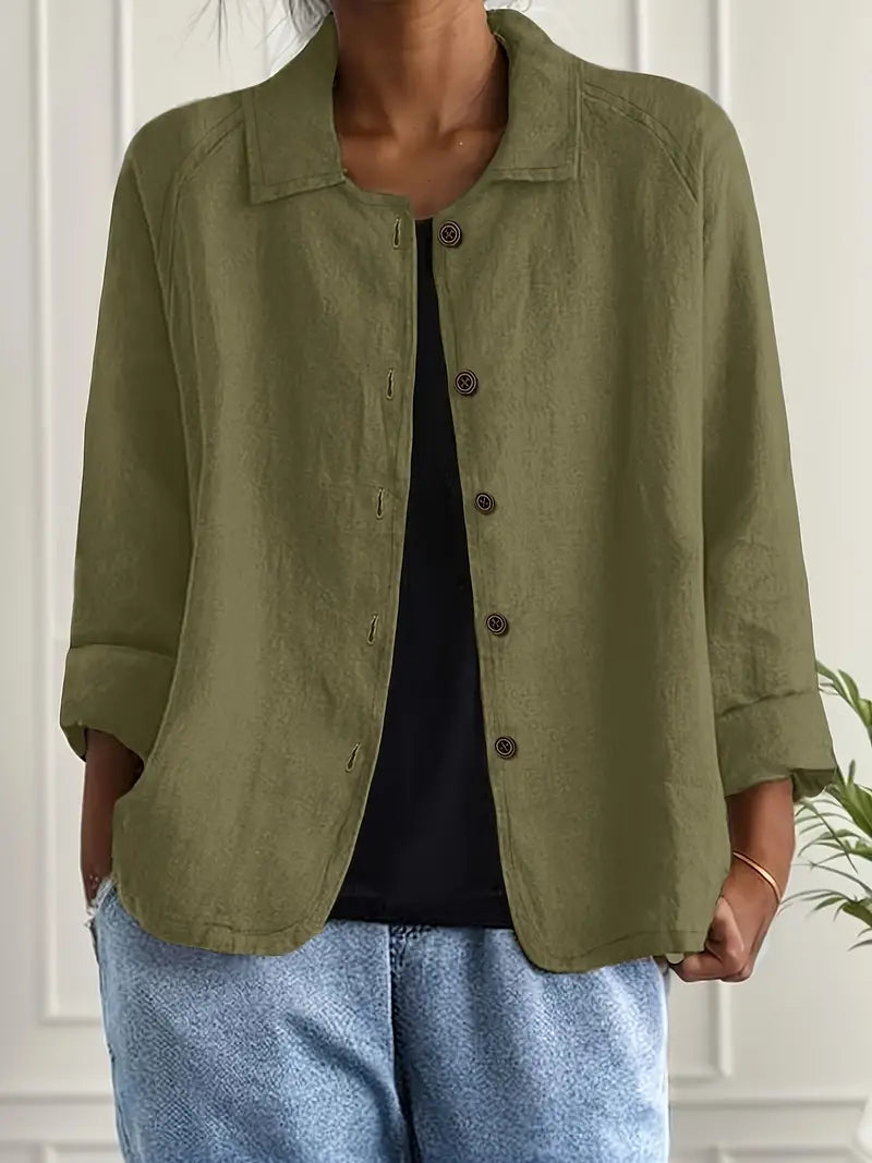 Women's Casual Button Front Cardigan